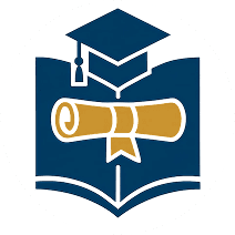 Graduation cap and diploma